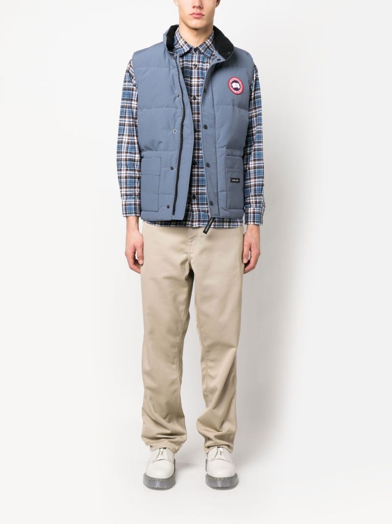 Blue Freestyle Padded Gilet