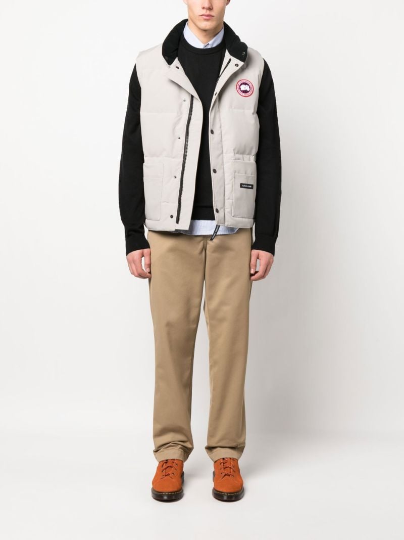 Grey Freestyle Padded Gilet