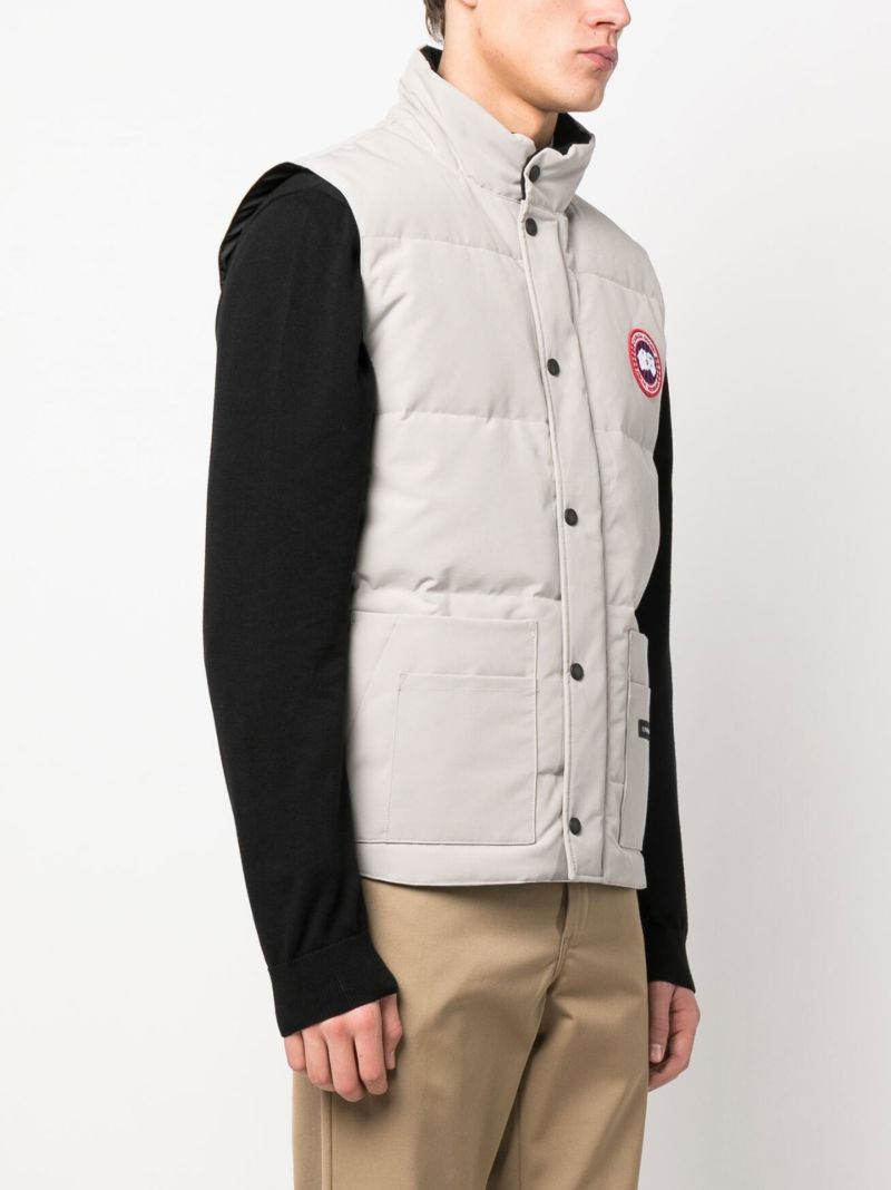 Grey Freestyle Padded Gilet