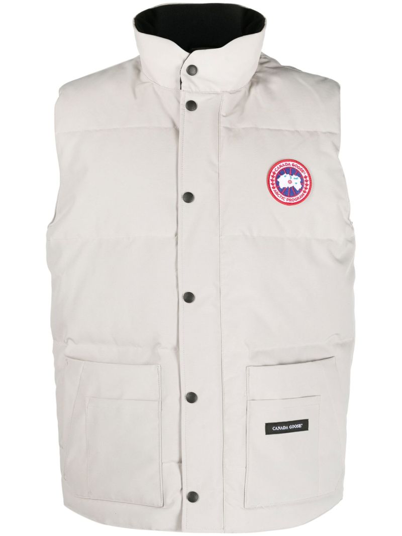 Grey Freestyle Padded Gilet