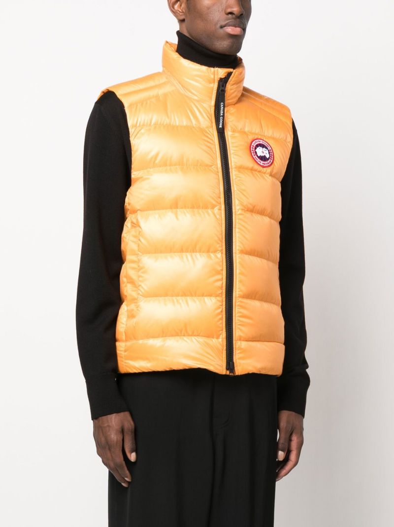 Yellow Crofton Quilted Gilet