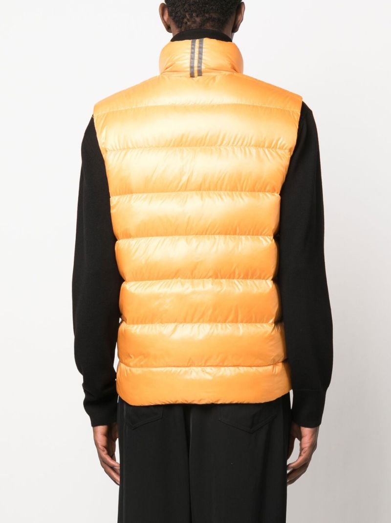 Yellow Crofton Quilted Gilet