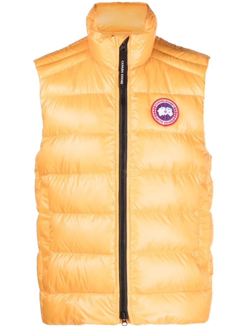Yellow Crofton Quilted Gilet