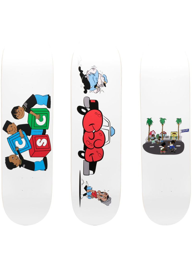 X Browns Set of 3 Skate Decks