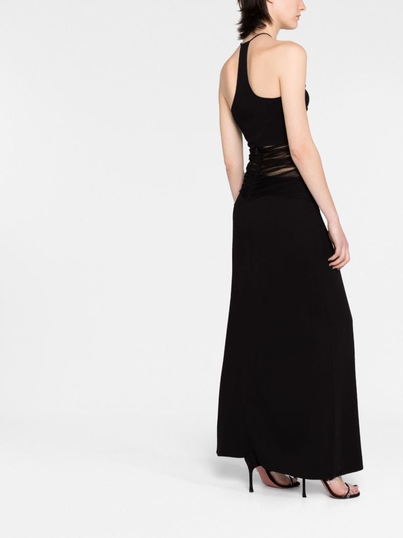 Black Cut-out Maxi Dress