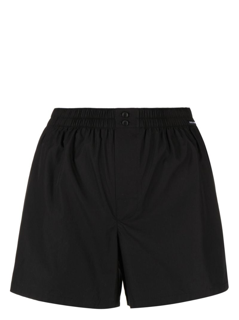 X Kim Kardashian Black Boxer Shorts