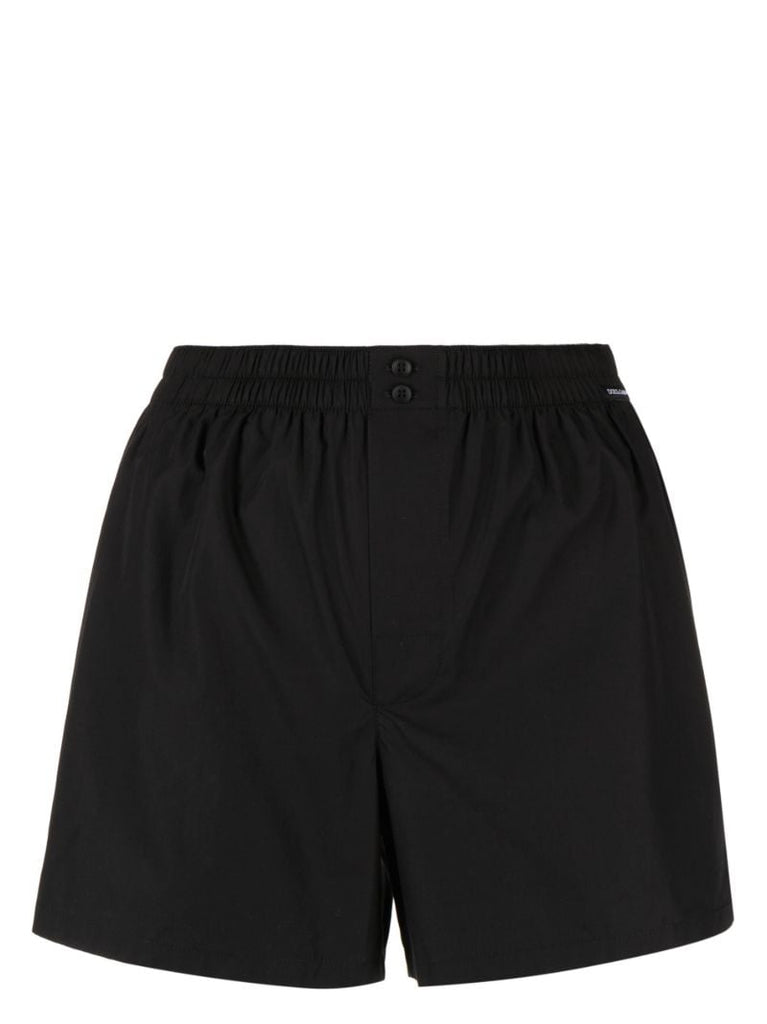 X Kim Kardashian Black Boxer Shorts