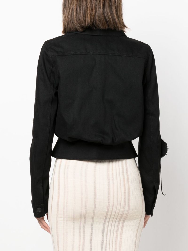 Black Single Breasted Jacket