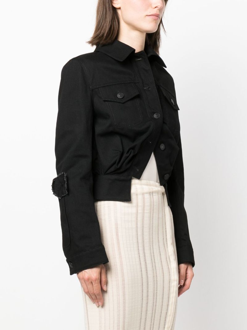 Black Single Breasted Jacket