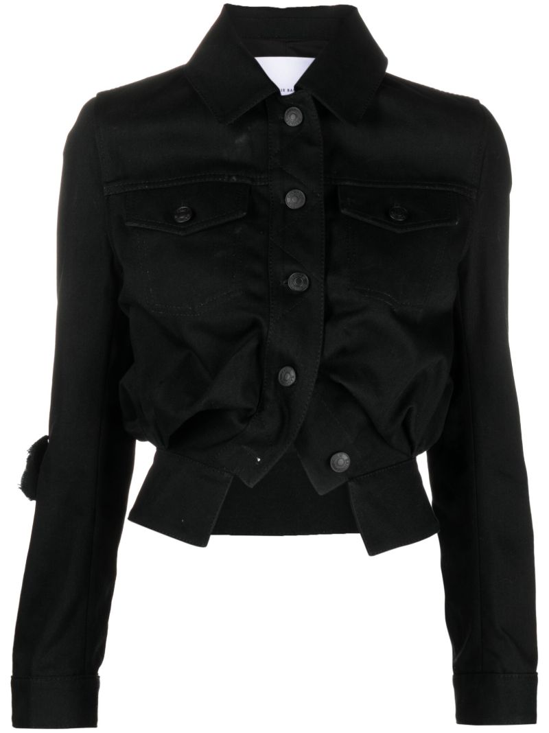 Black Single Breasted Jacket