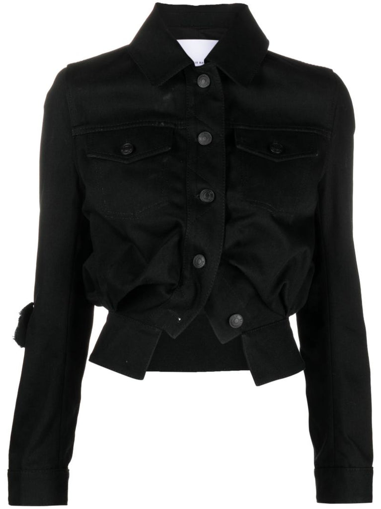 Black Single Breasted Jacket