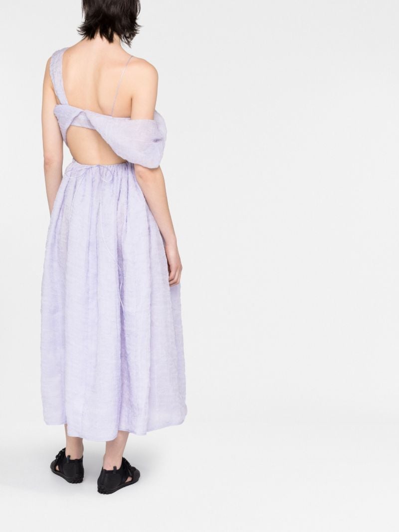 Purple Sonja Midi Dress