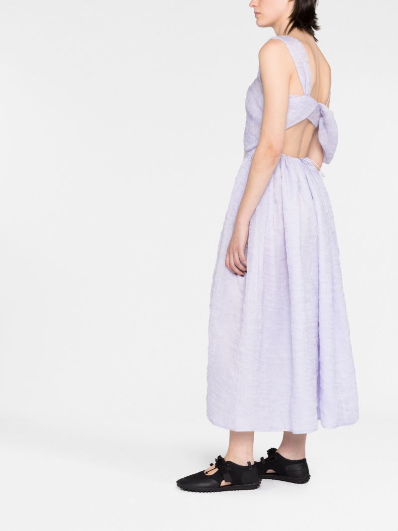 Purple Sonja Midi Dress