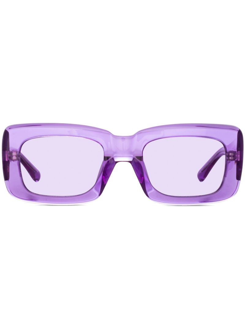 X the Attico Mini Marfa Rectangle Sunglasses