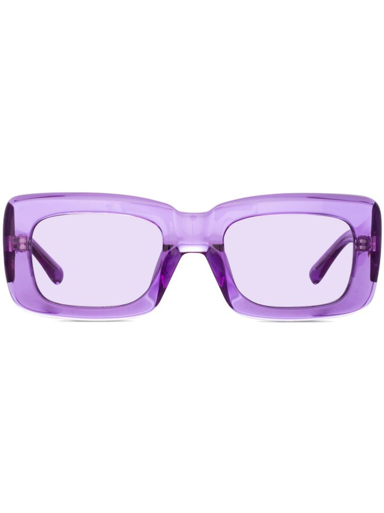X the Attico Mini Marfa Rectangle Sunglasses