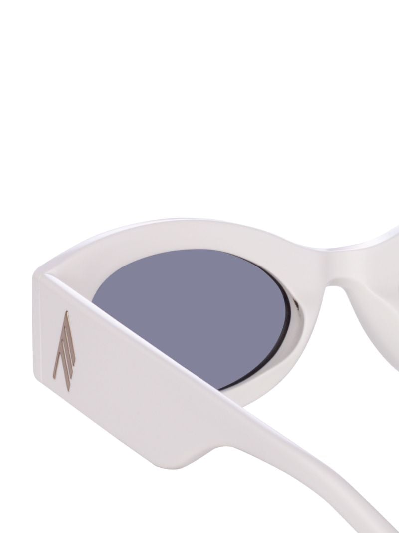 X the Attico Berta Oval Sunglasses