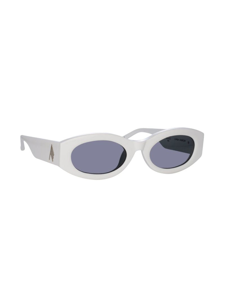X the Attico Berta Oval Sunglasses