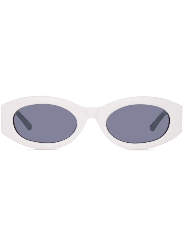 X the Attico Berta Oval Sunglasses