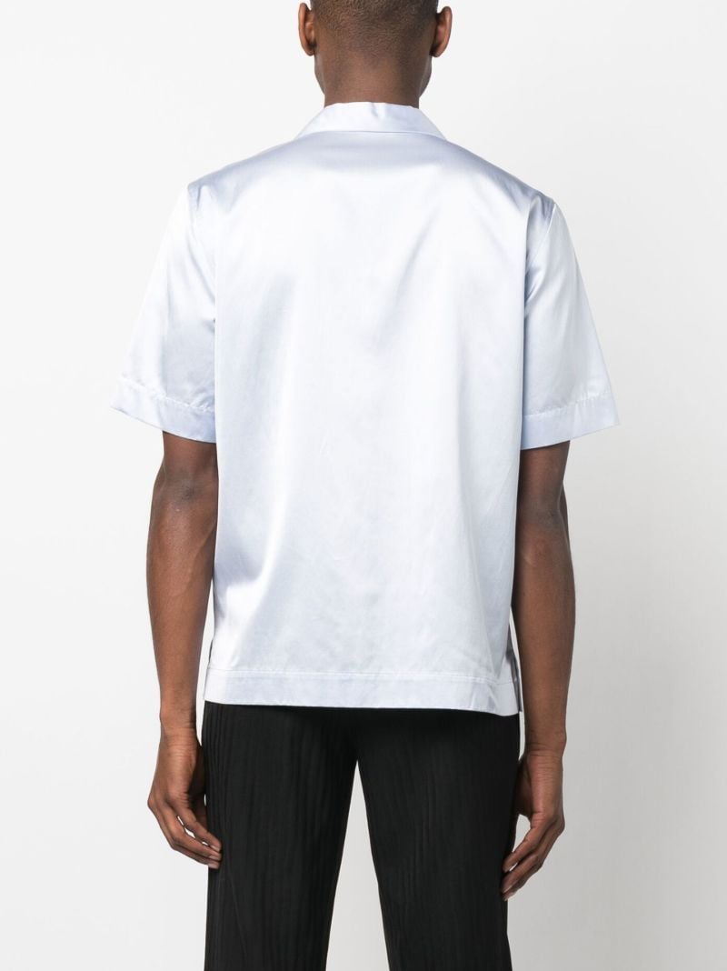 Blue Wings AppliquÃ_x0083_Â©e Short-sleeved Shirt