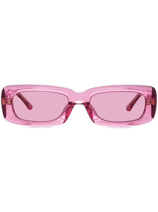 X the Attico Mini Marfa Rectangle Sunglasses