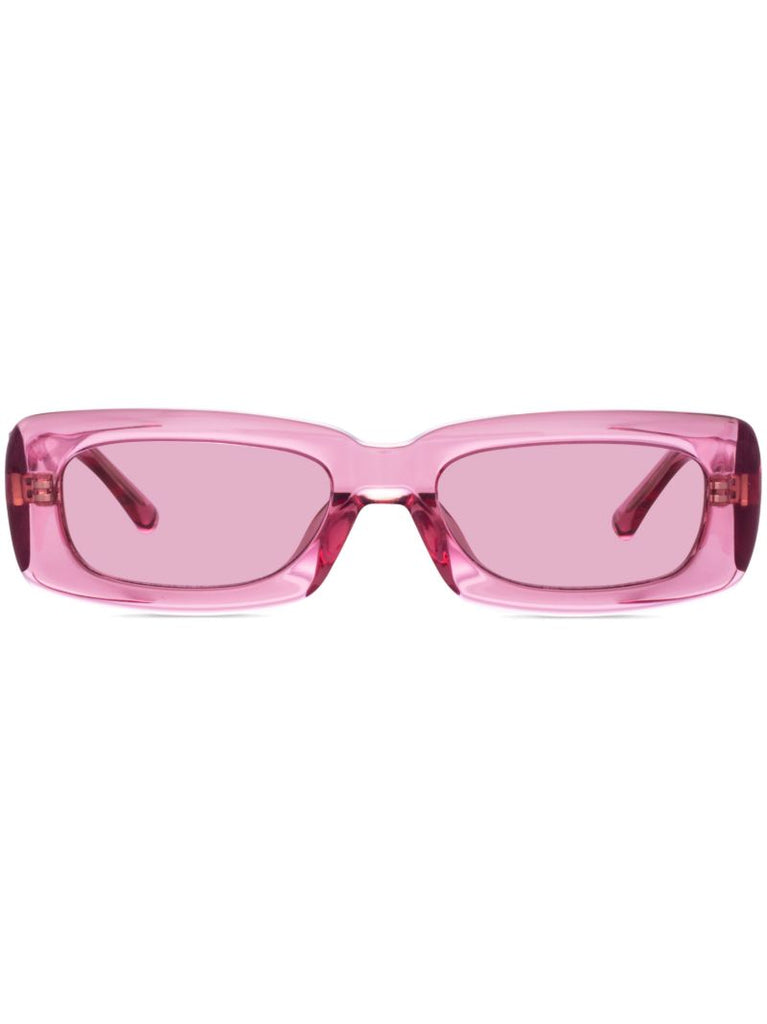 X the Attico Mini Marfa Rectangle Sunglasses
