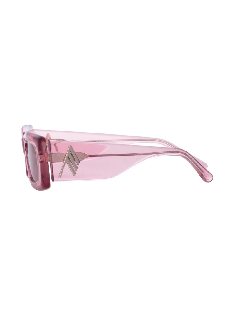 X the Attico Mini Marfa Rectangle Sunglasses