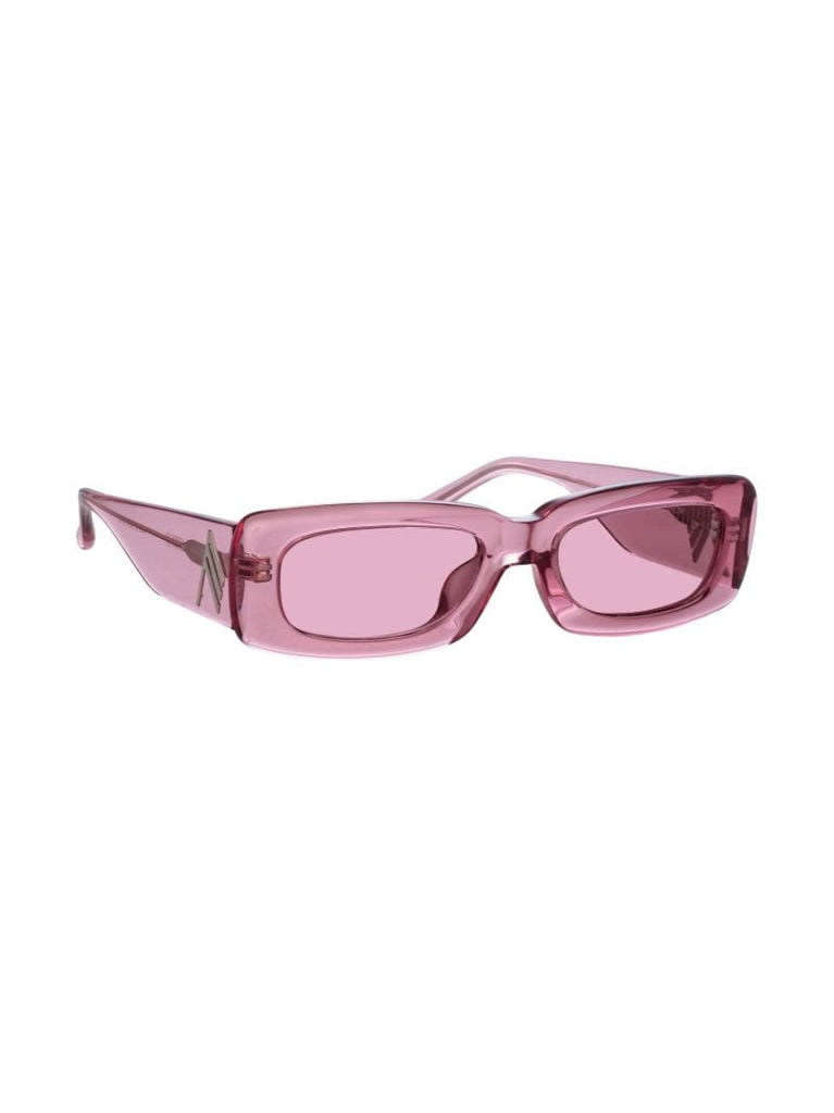X the Attico Mini Marfa Rectangle Sunglasses