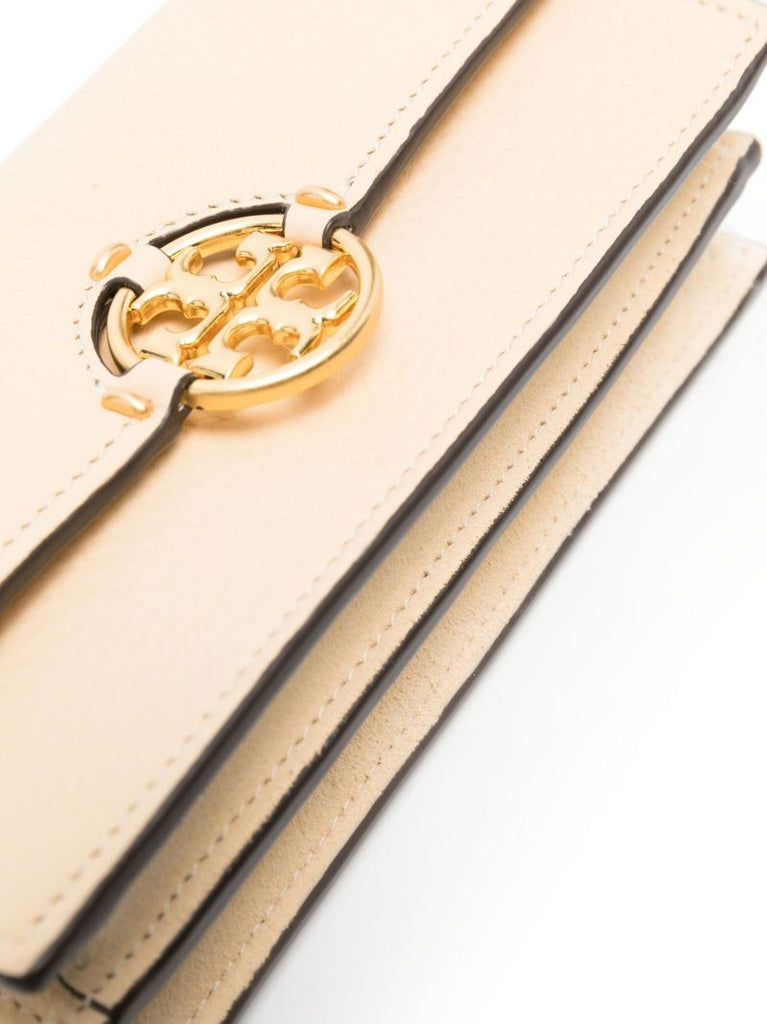 Neutral Miller Leather Chain Wallet