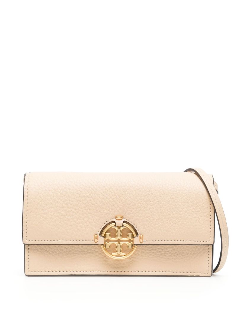Neutral Miller Leather Chain Wallet