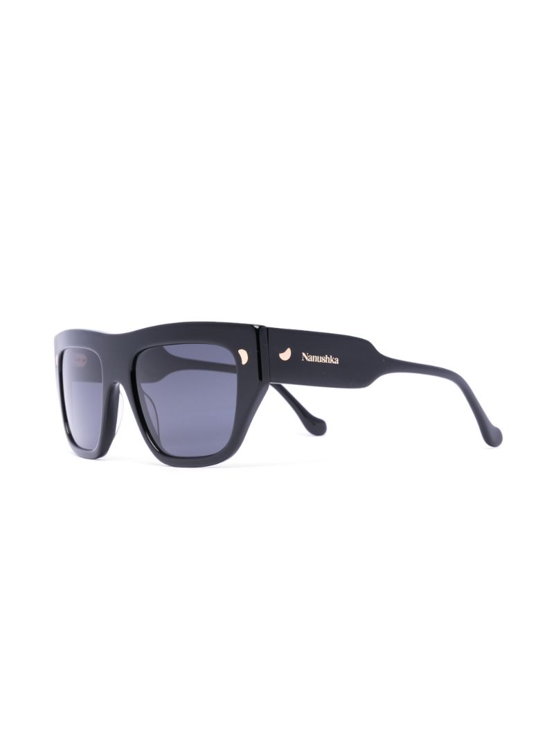 Blue Martim D Frame Sunglasses