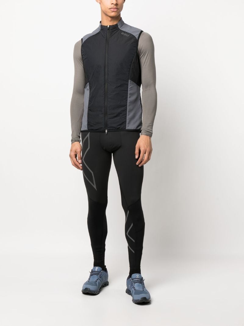 Black Ignition Shield Compression Tights