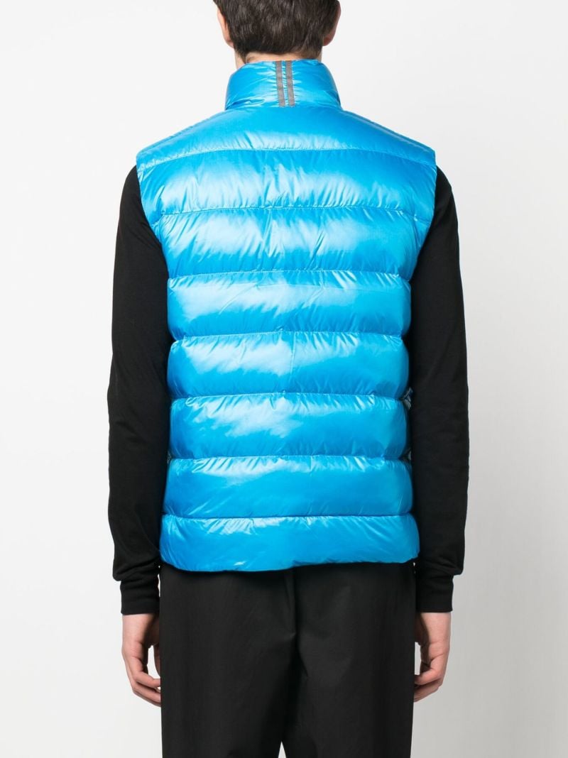 Blue Crofton Quilted Gilet