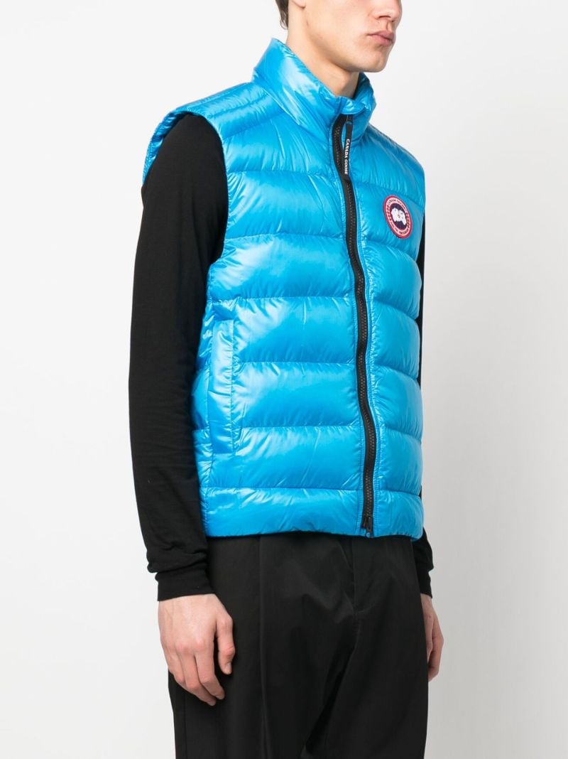 Blue Crofton Quilted Gilet