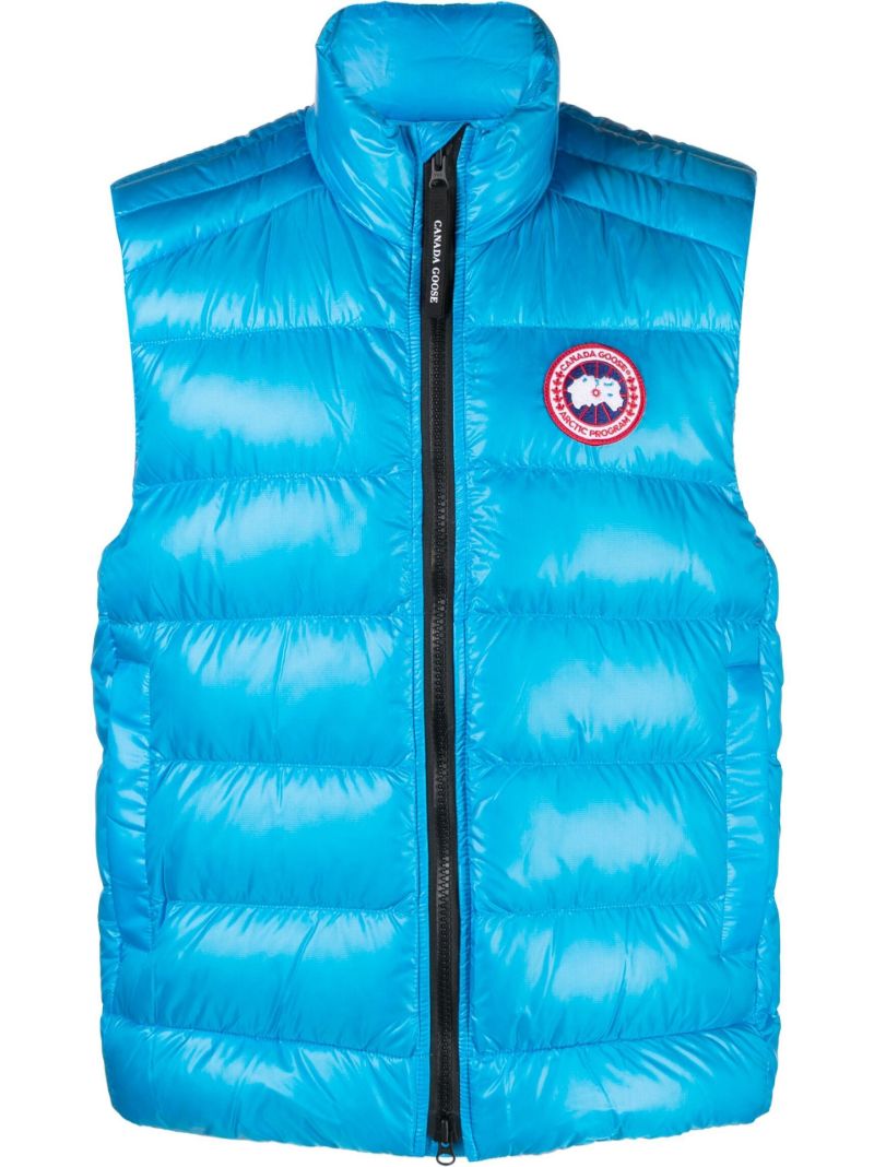 Blue Crofton Quilted Gilet