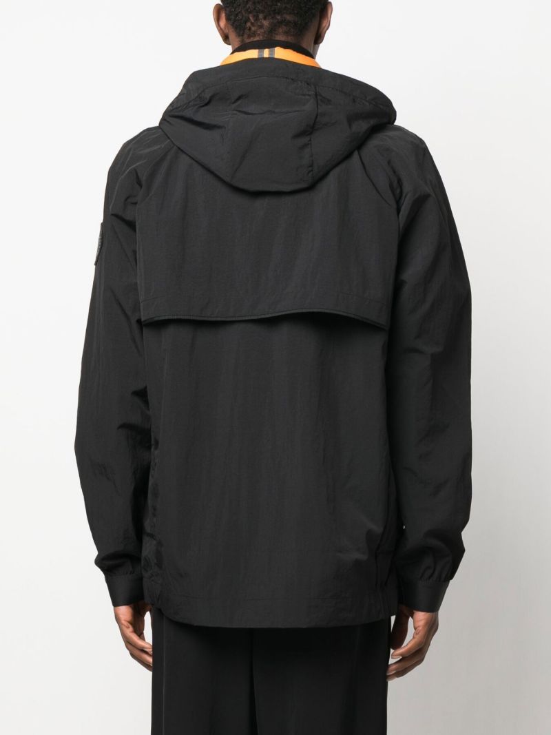 Black Faber Hooded Jacket