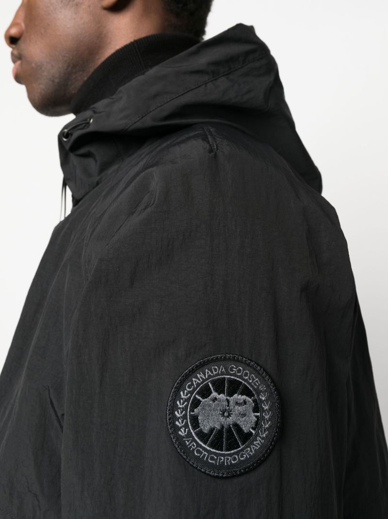 Black Faber Hooded Jacket