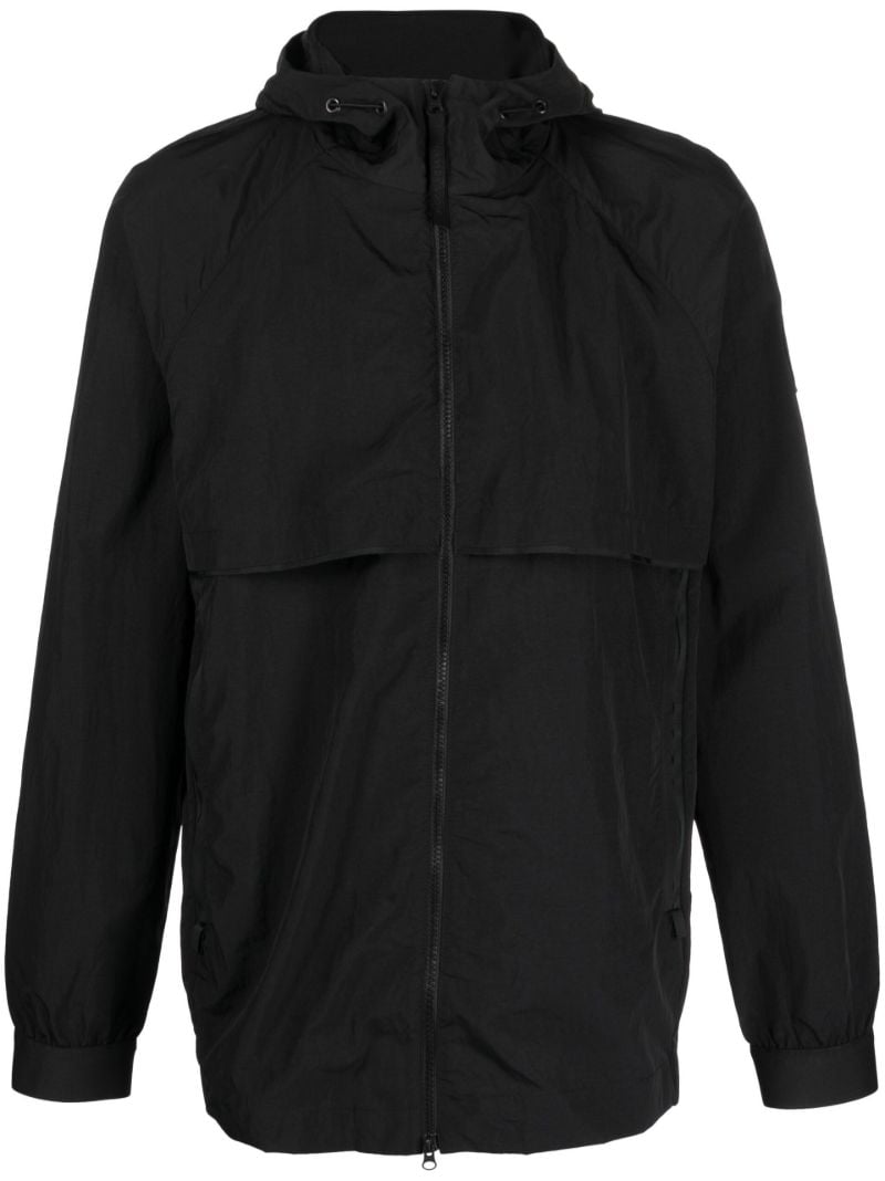 Black Faber Hooded Jacket