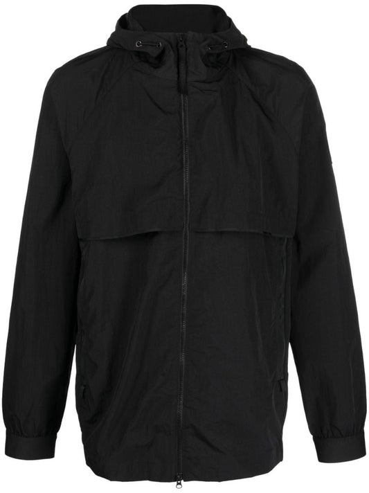 Black Faber Hooded Jacket
