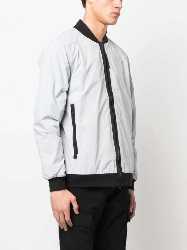 Silver Faber Bomber Jacket
