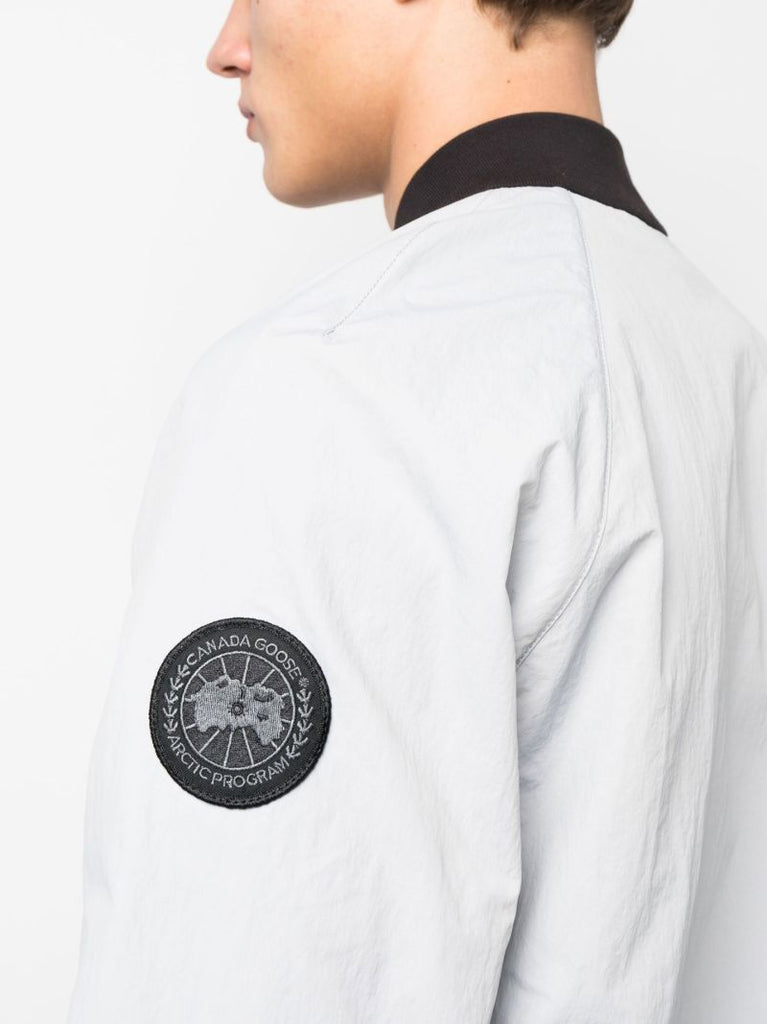 Silver Faber Bomber Jacket