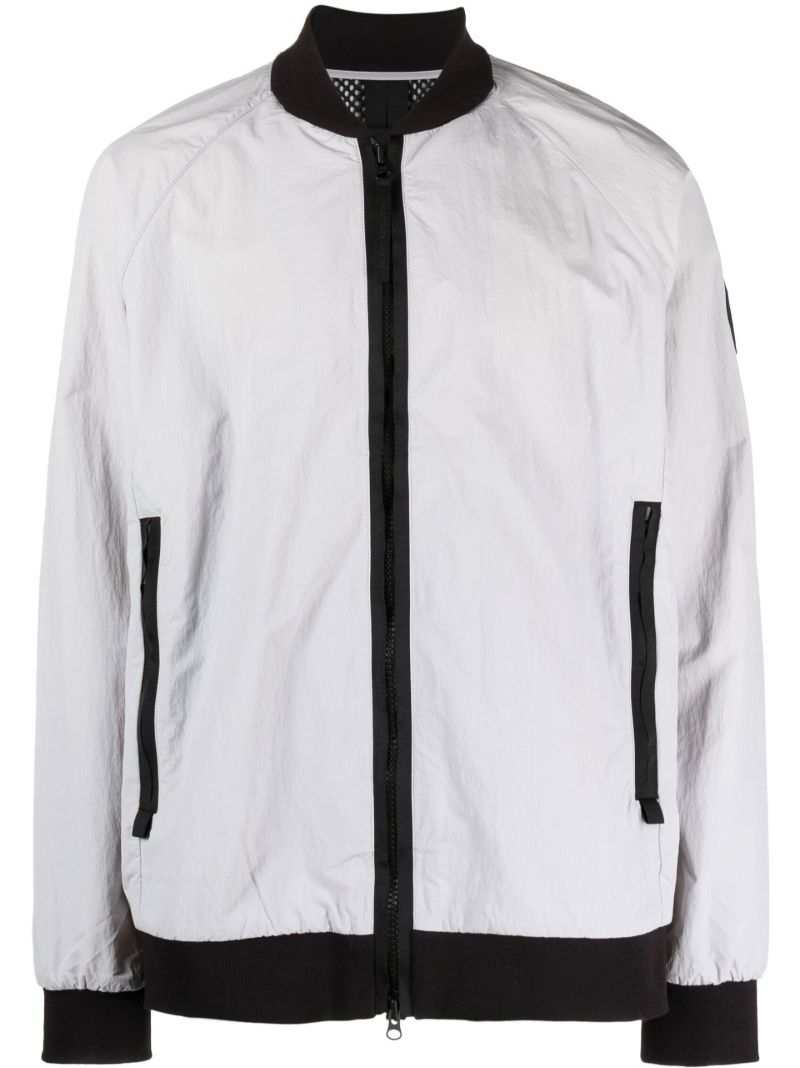 Silver Faber Bomber Jacket