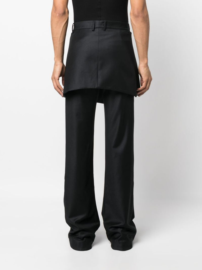 Black Multi Panel Trousers