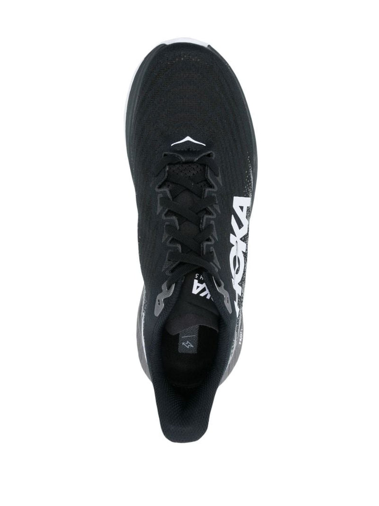 Black Mach 5 Running Sneakers