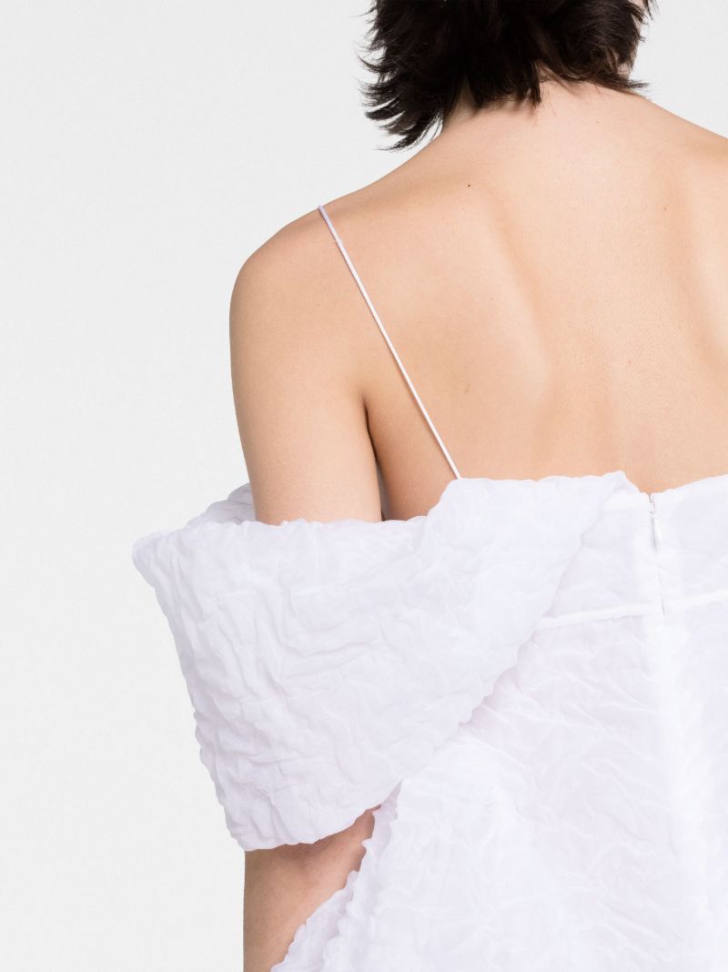 White Snow Mini Dress