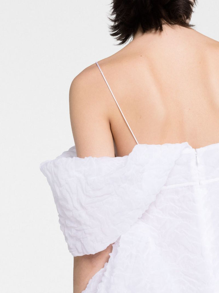 White Snow Mini Dress