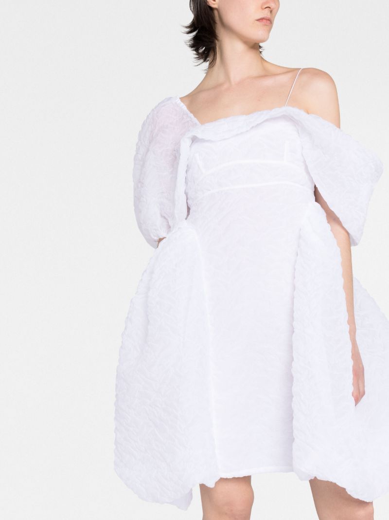 White Snow Mini Dress