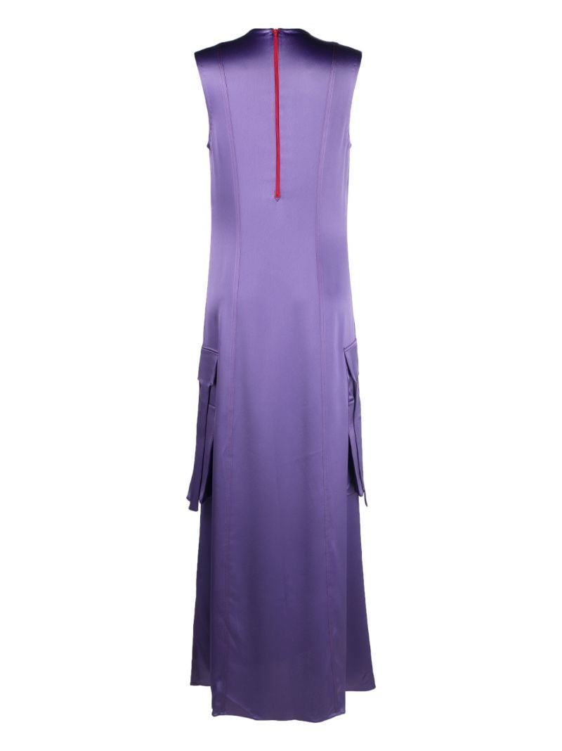Purple Cargo Dress