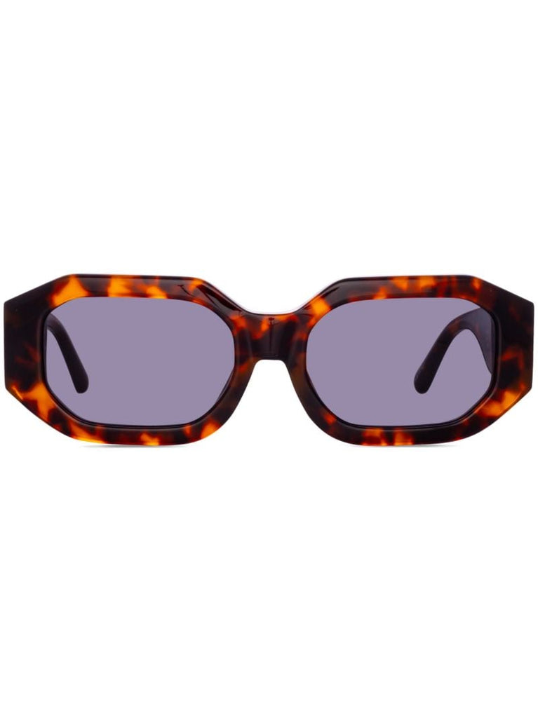 X the Attico Brown Blake Cat-eye Sunglasses