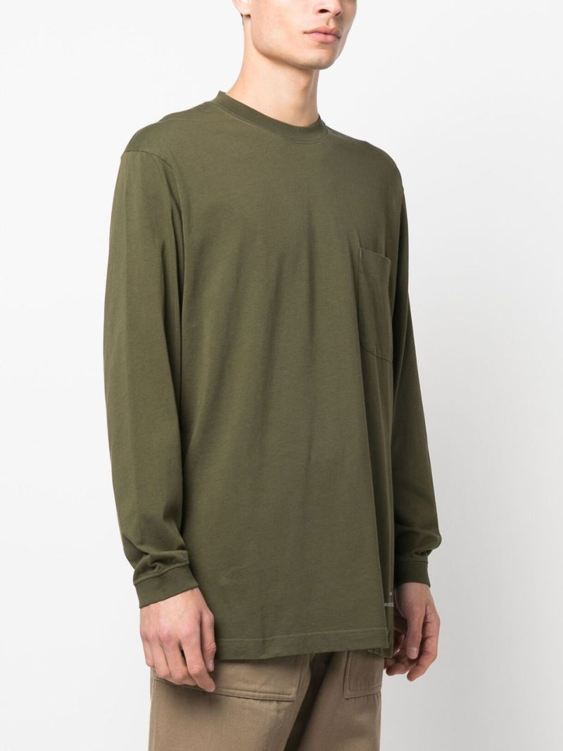 X and Wander Green Cotton T-shirt