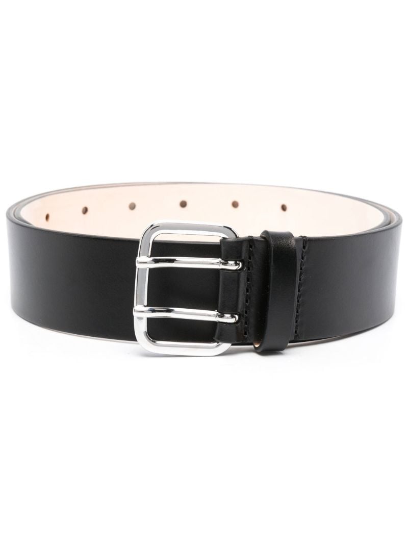 Black Hutch Leather Belt